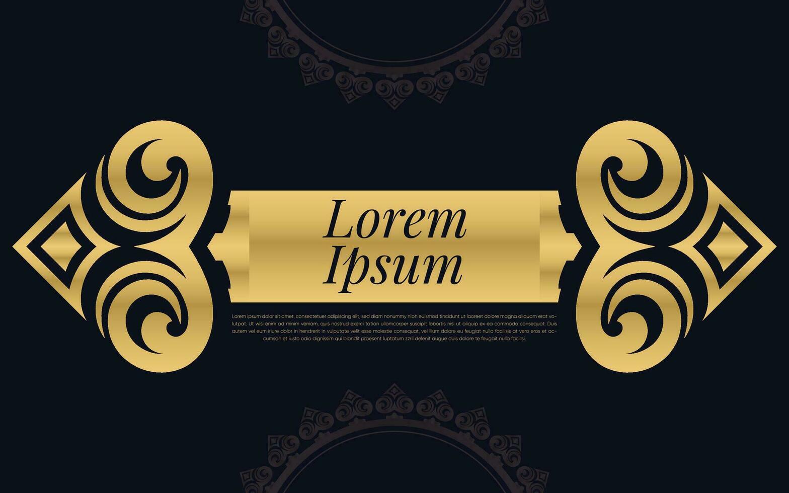 Gold and Black Ace of Spades Pattern on Geometric Mosaic Abstract Background Luxury Ornament Style. vector