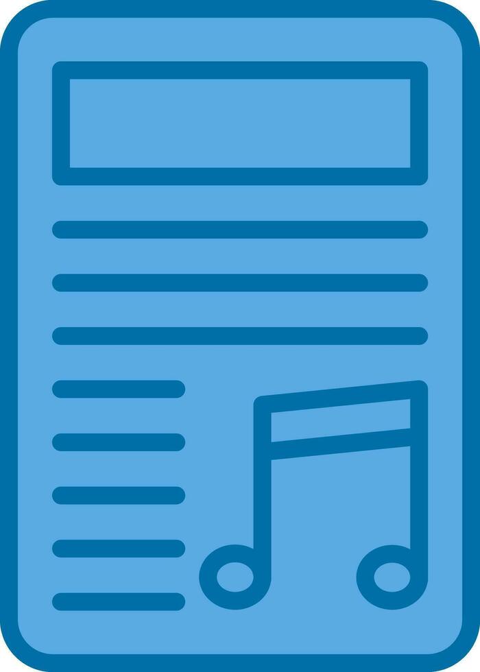 Playlist Vector Icon Design