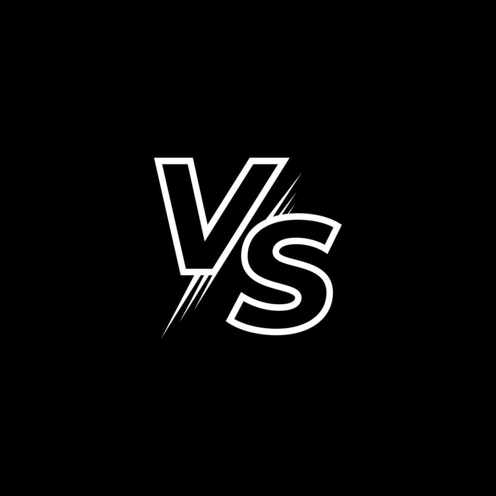 VS Battle Free Vector