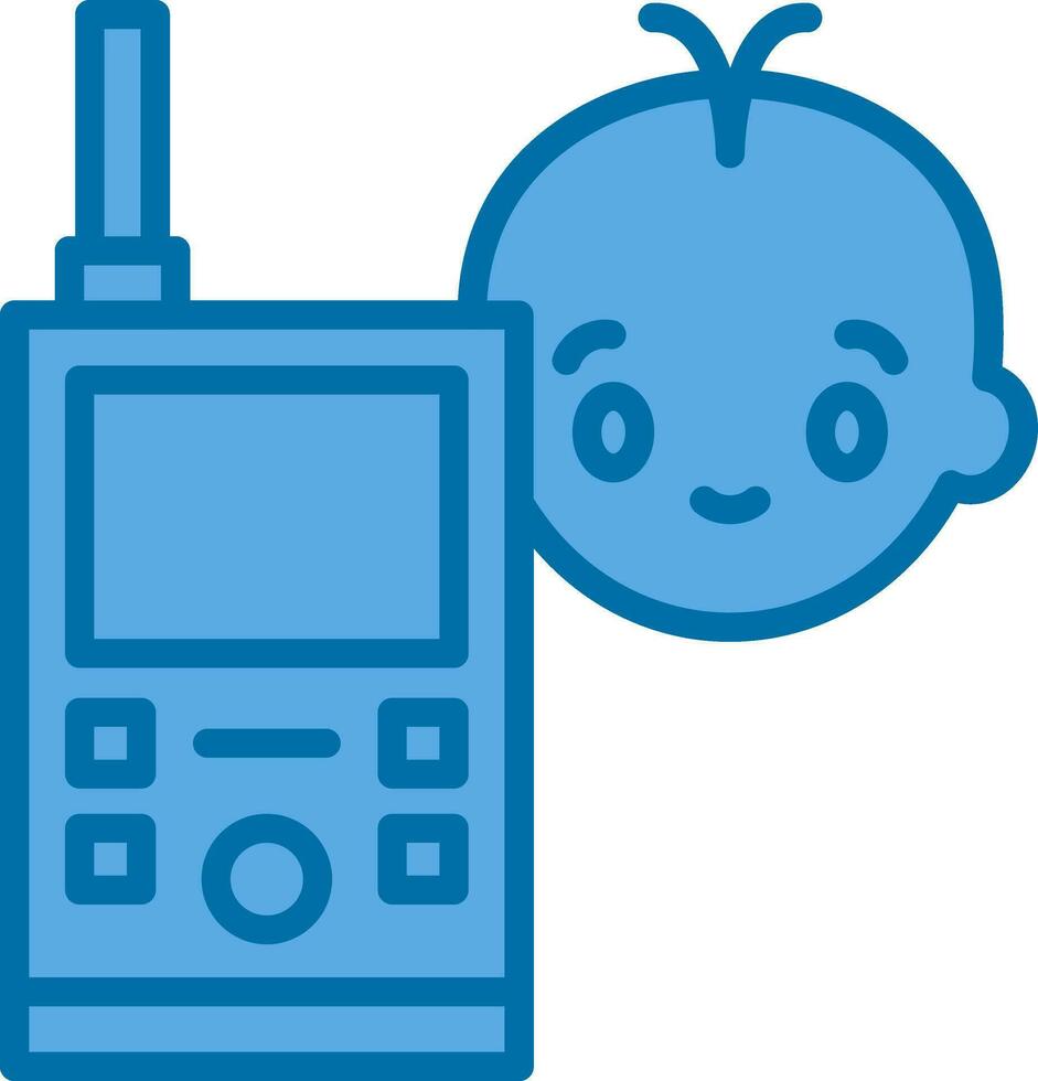 Baby monitor Vector Icon Design