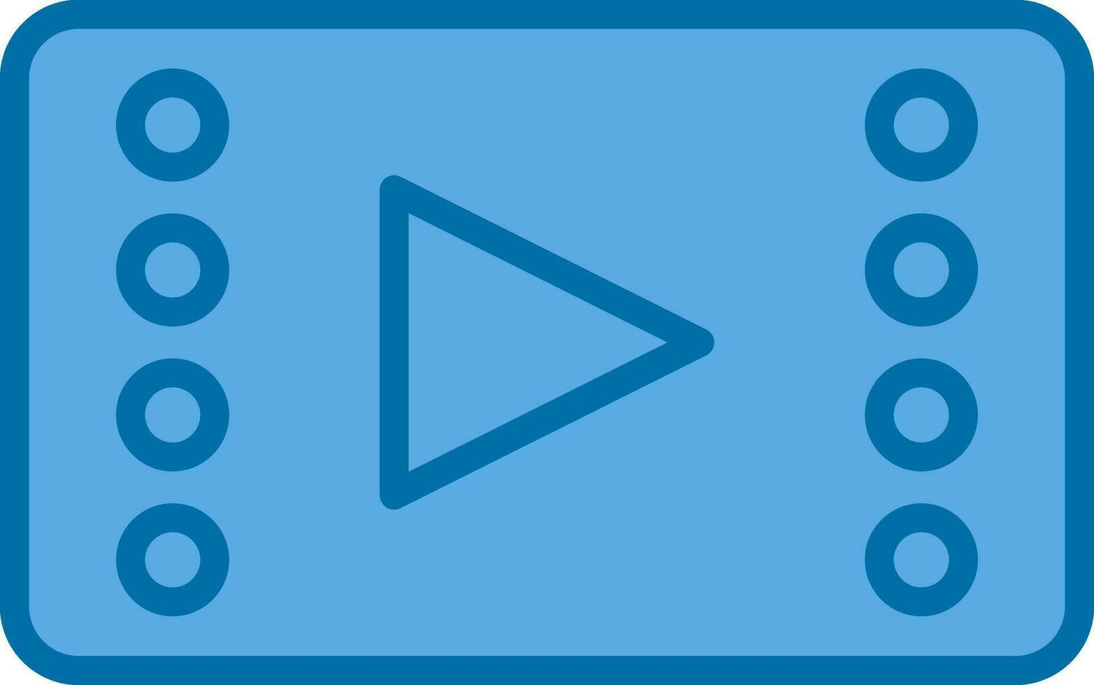 Video player Vector Icon Design