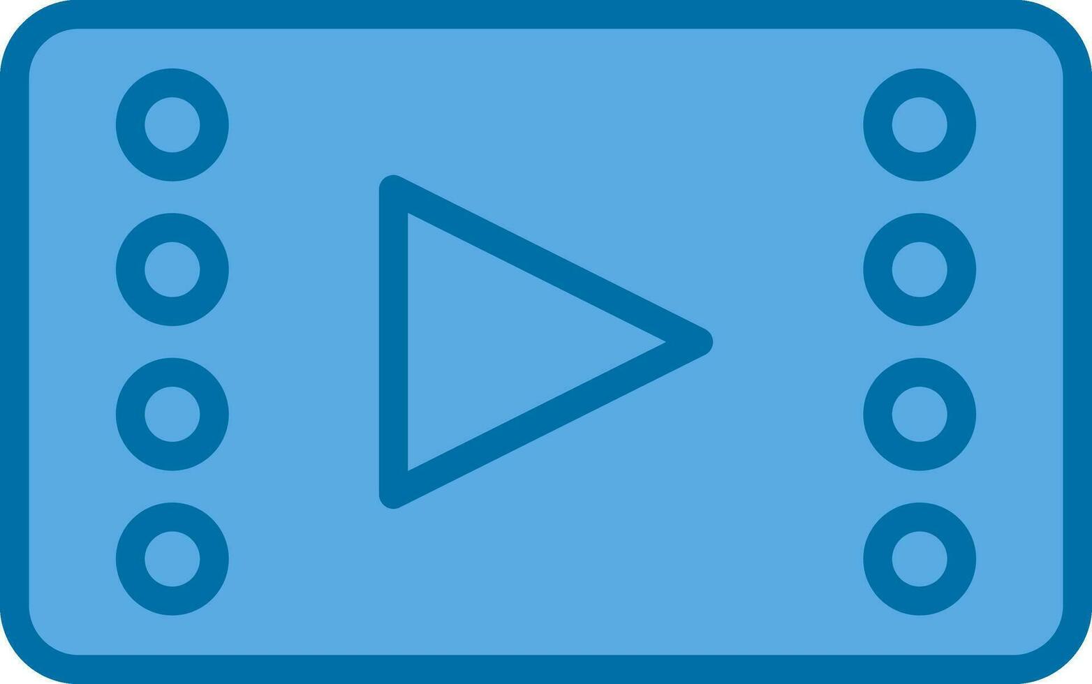 Video player Vector Icon Design