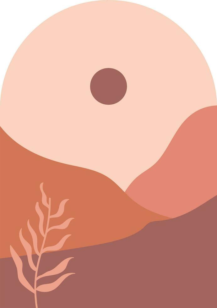 paisaje naturaleza antecedentes ilustración vector