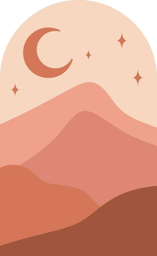 Landscape Nature Background Illustration Vector