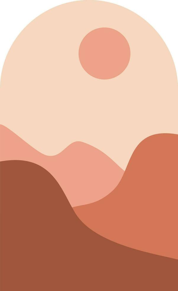 Landscape Nature Background Illustration Vector