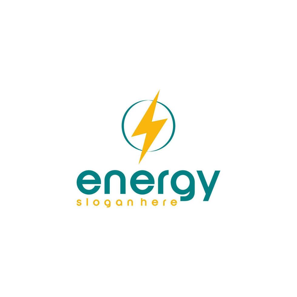 energía logo gratis vector elemento