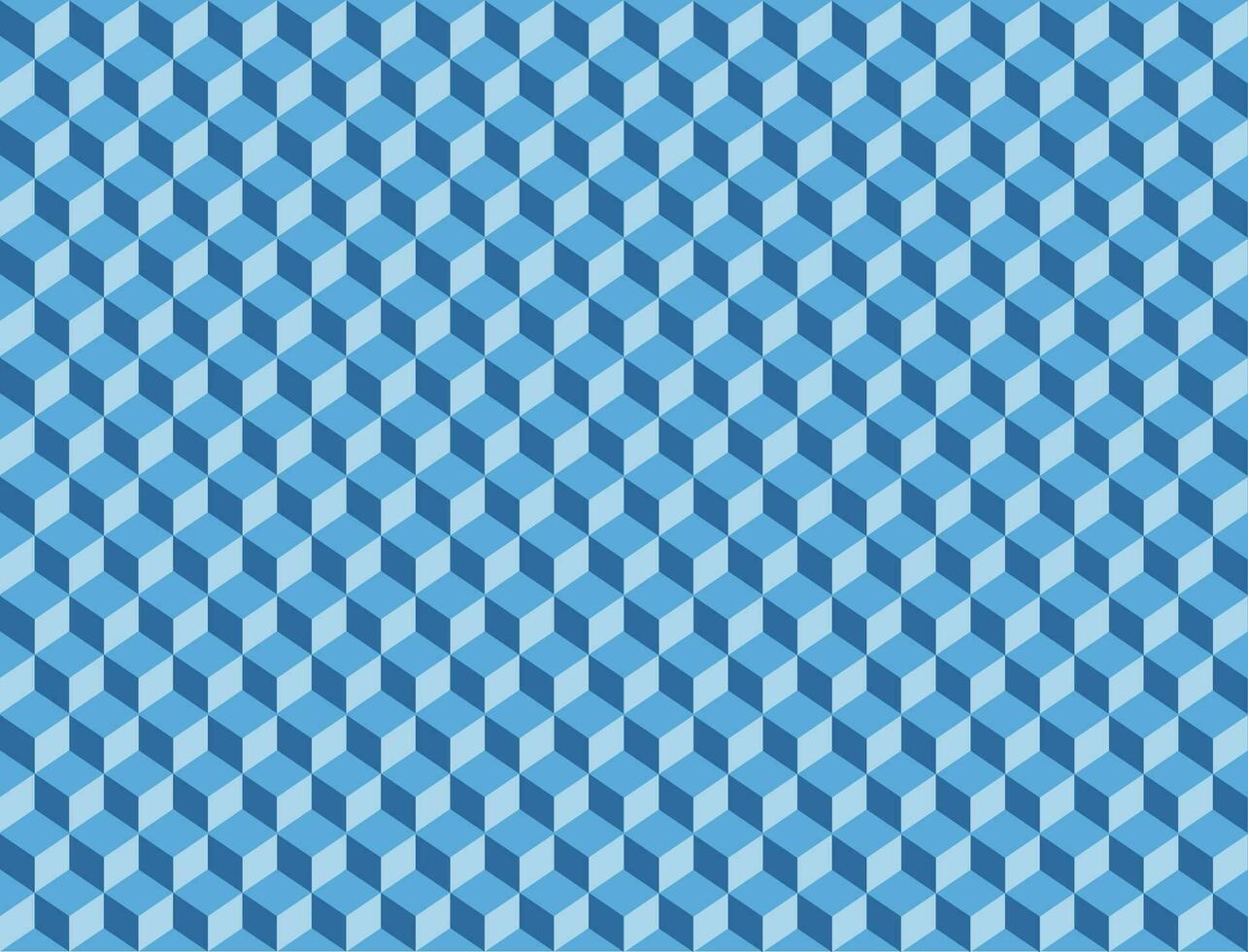 Cube geometry abstract vector background . Vector illustration