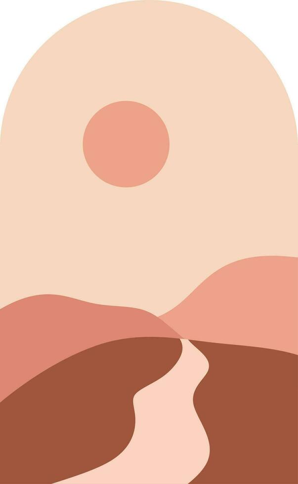 Landscape Nature Background Illustration Vector