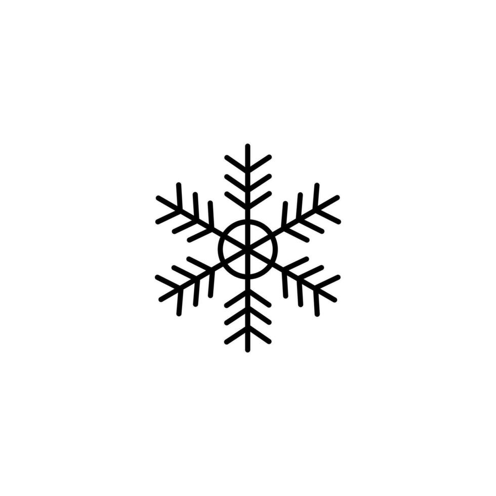 Snowflake Icon Free Vector