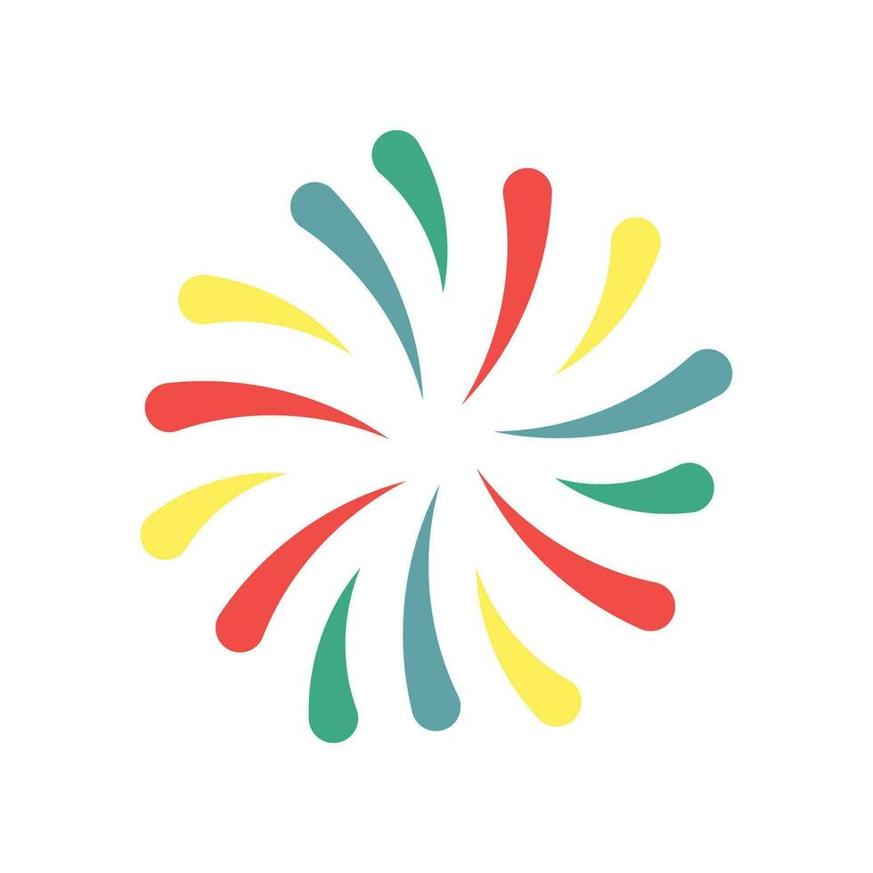 Fireworks New Year Vector Element , party and Festival