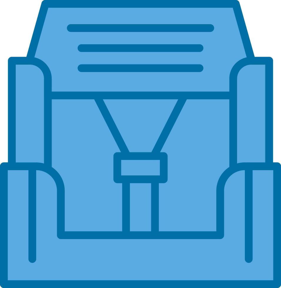 Car seat Vector Icon Design