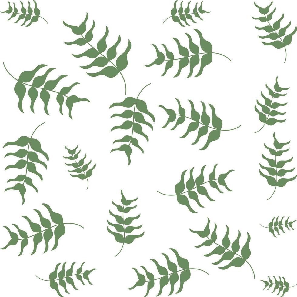 Leaves Pattern Background Pro Element vector