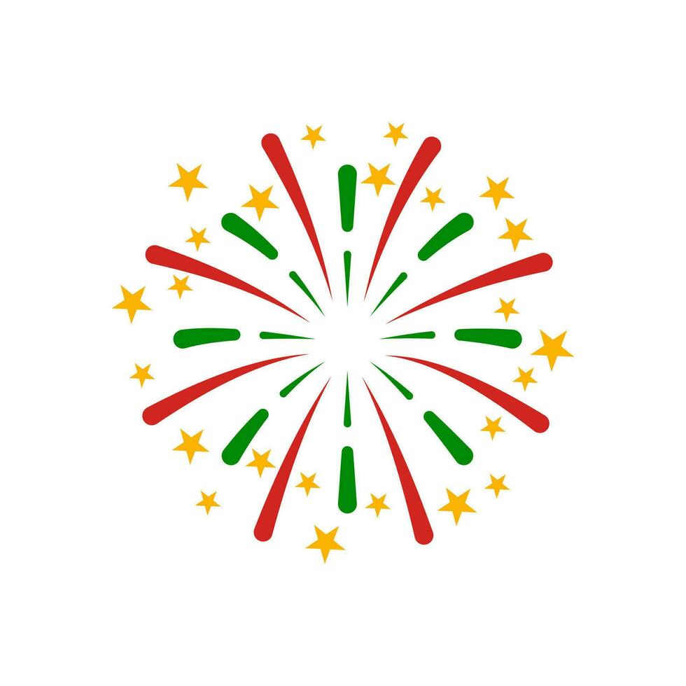 Fireworks New Year Vector Element , party and Festival