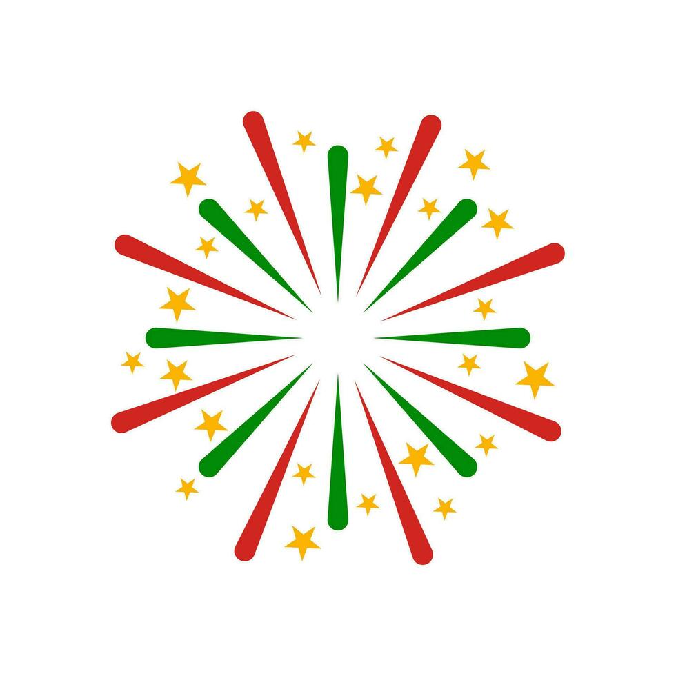 Fireworks New Year Vector Element , party and Festival