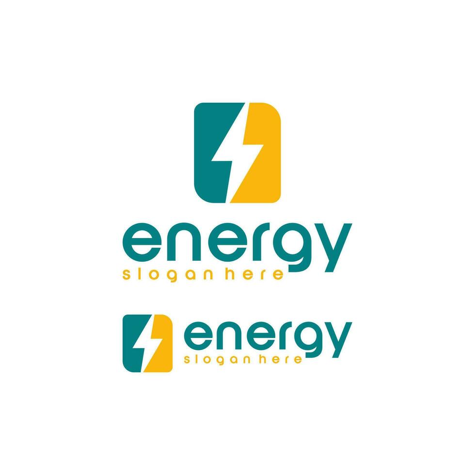 energía logo gratis vector elemento