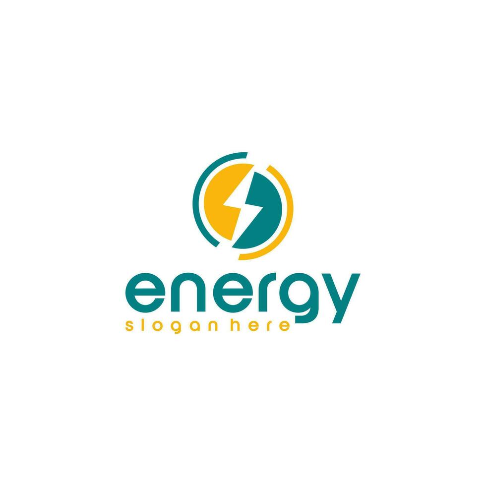 energía logo gratis vector elemento