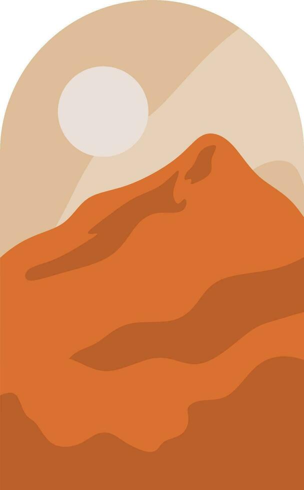 paisaje naturaleza antecedentes ilustración vector