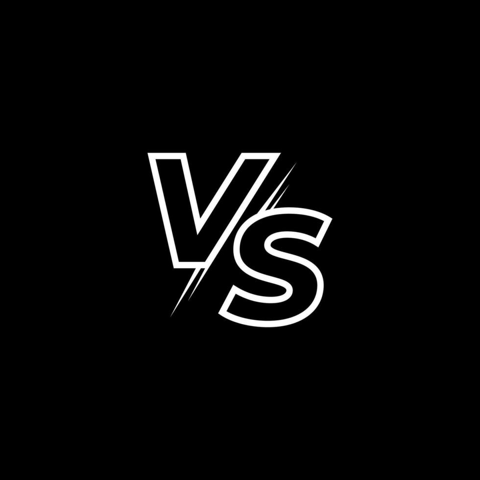 VS Battle Free Vector