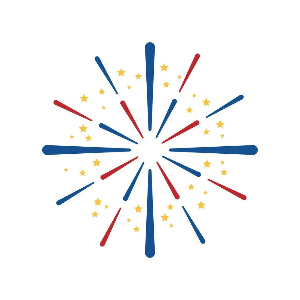 Fireworks New Year Vector Element , party and Festival