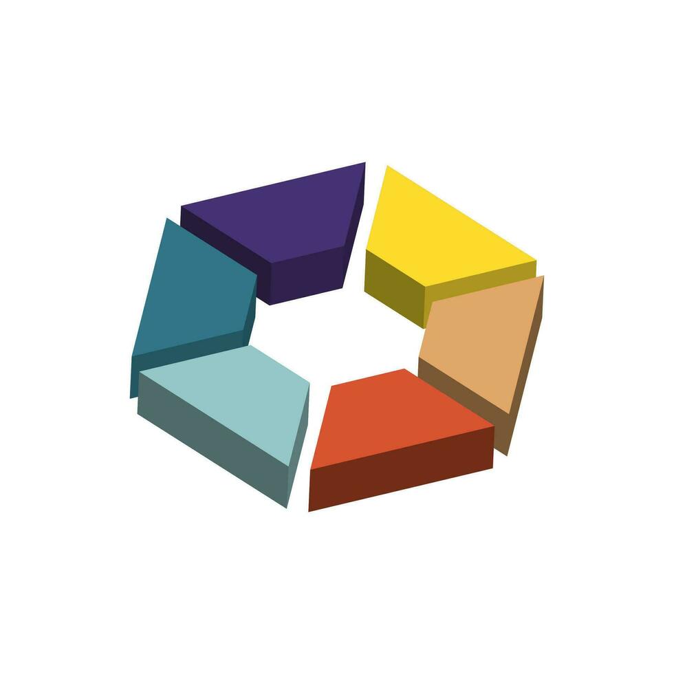 3D Infographic Illustration for Business Free Vector Element