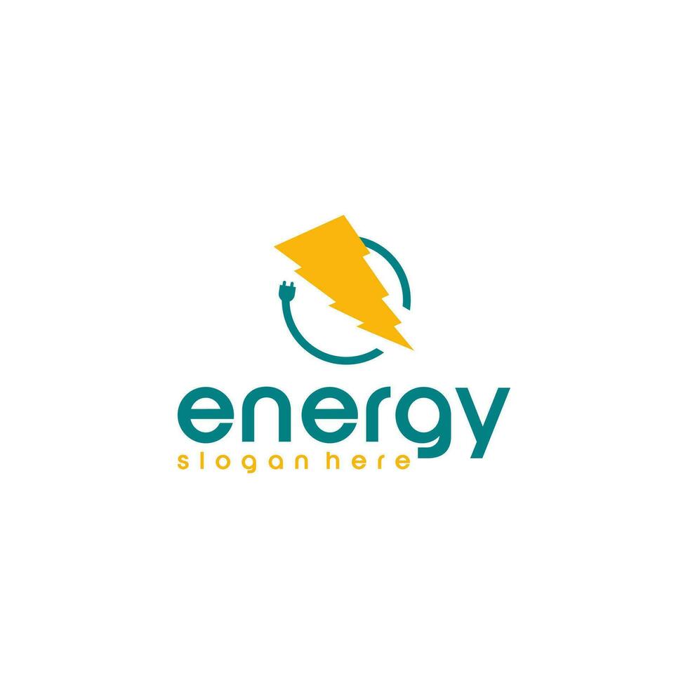 energía logo gratis vector elemento