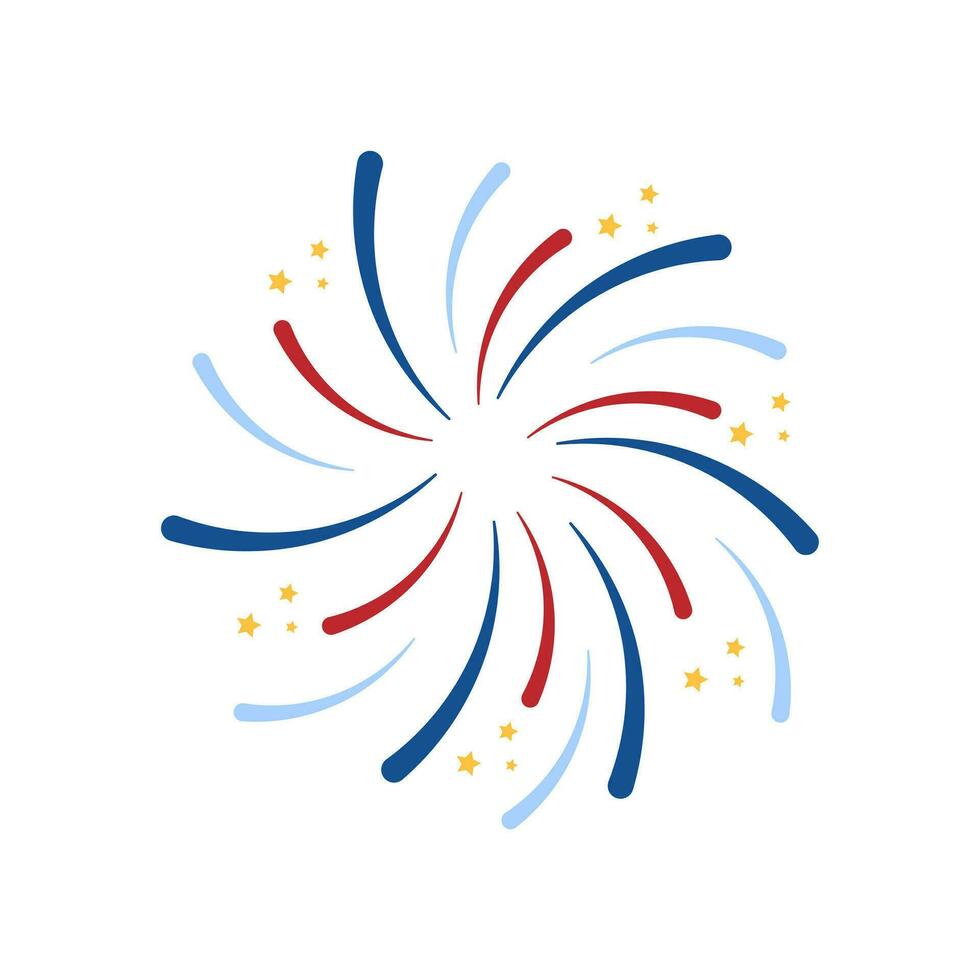 Fireworks New Year Vector Element , party and Festival
