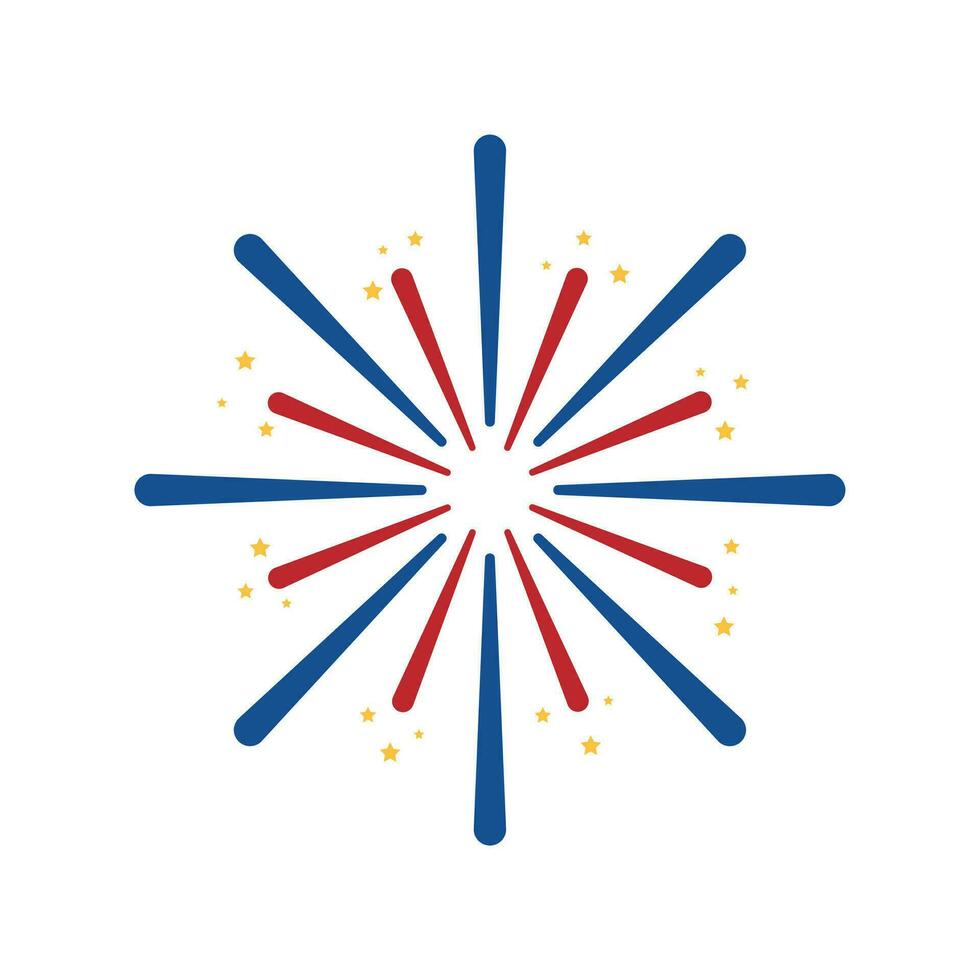 Fireworks New Year Vector Element , party and Festival