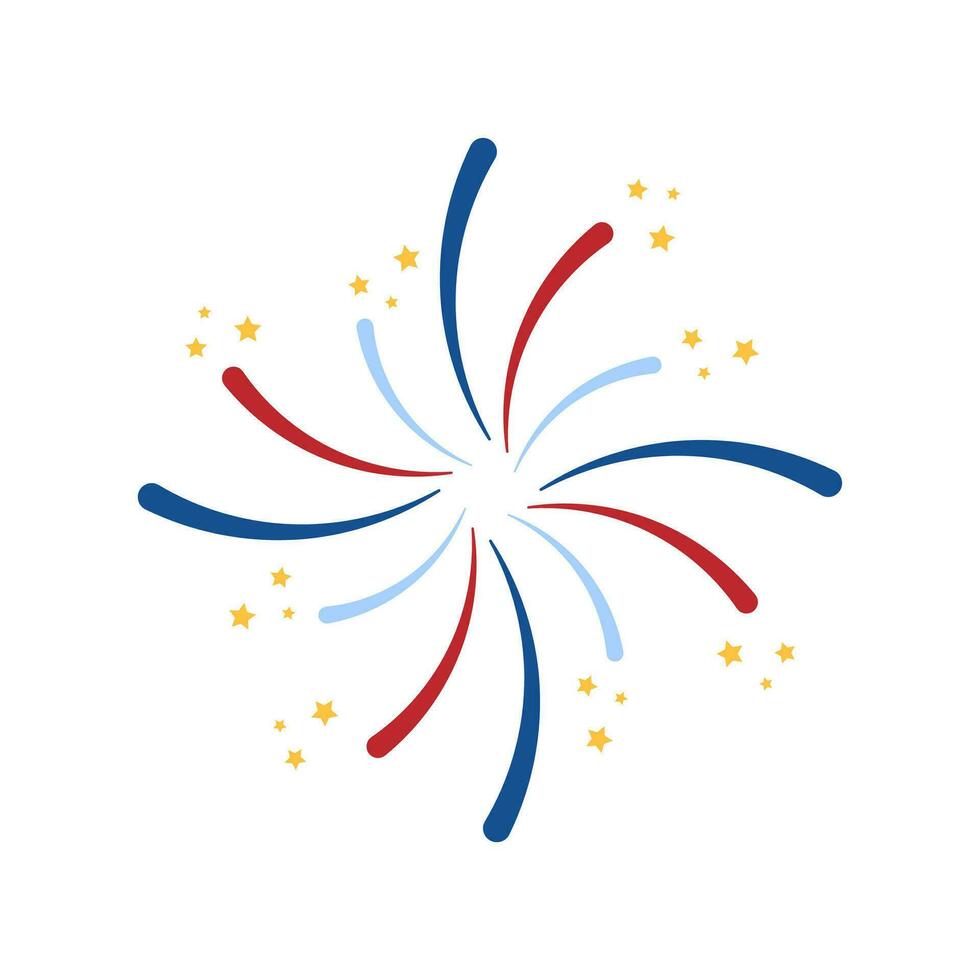 Fireworks New Year Vector Element , party and Festival