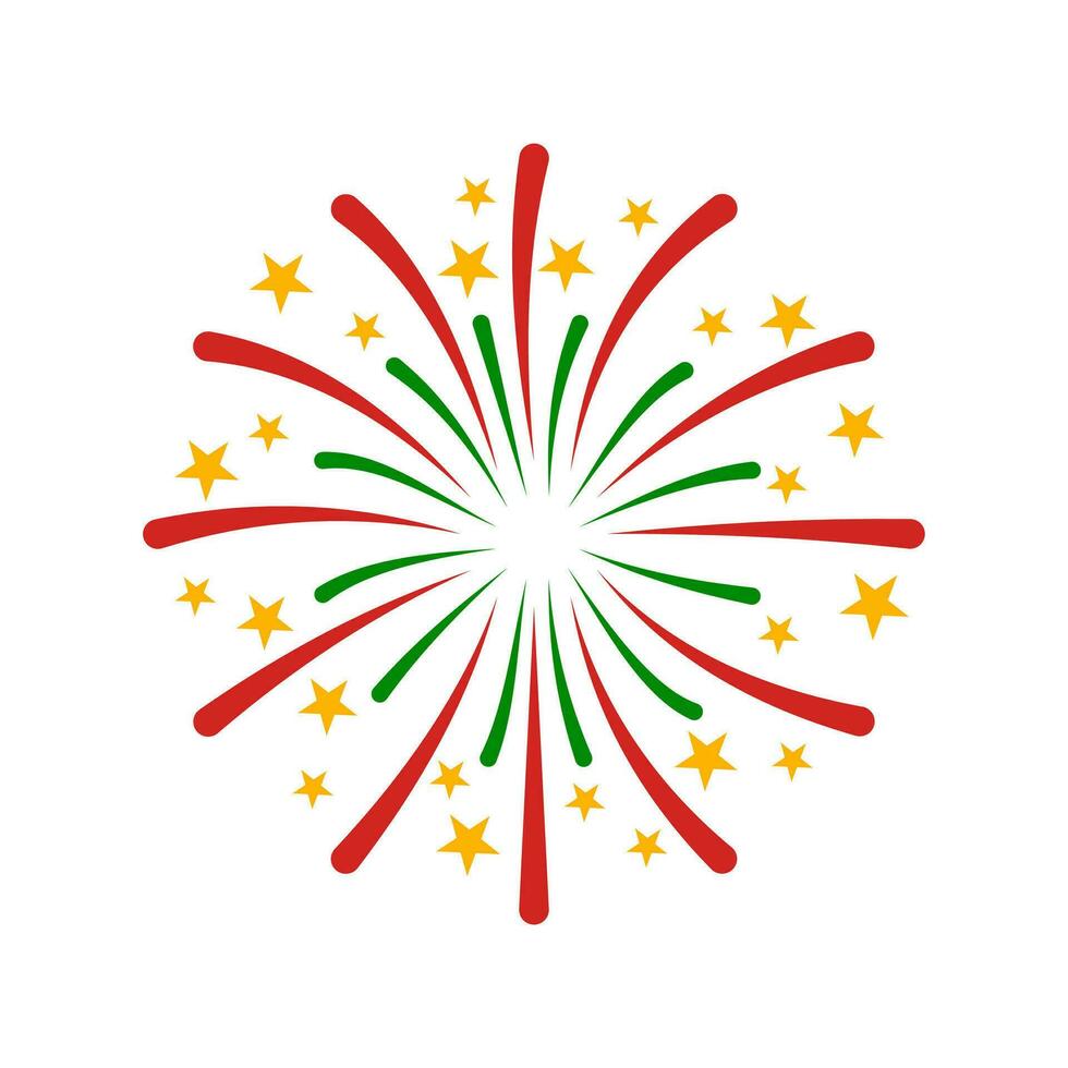 Fireworks New Year Vector Element , party and Festival