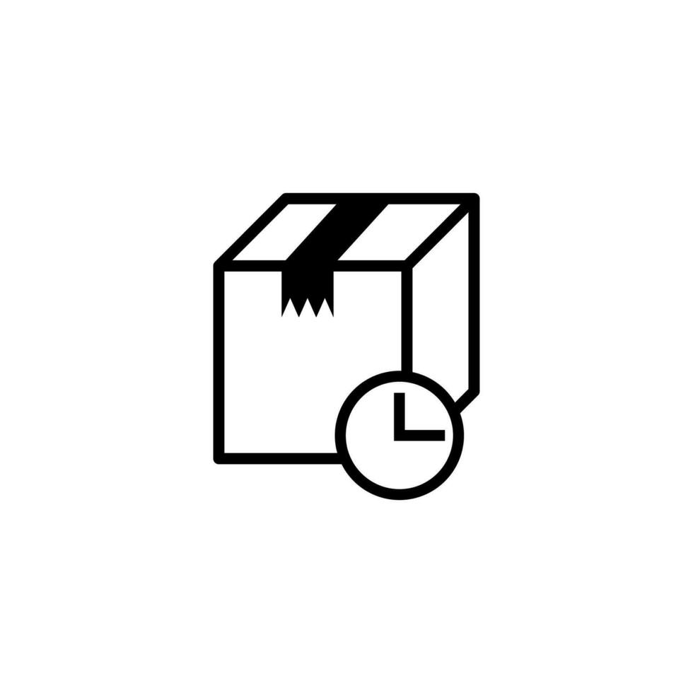 Delivery Icon Vector Element , Free Shipping , Cargo , Box Element