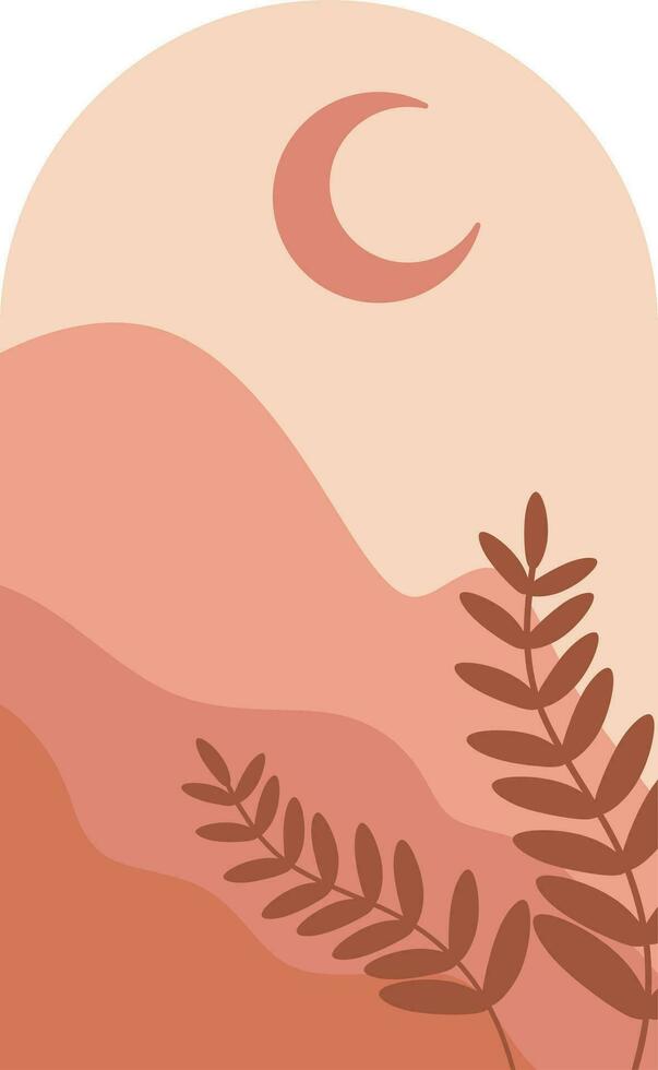 Landscape Nature Background Illustration Vector