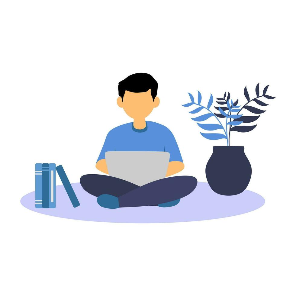 Learning Education Illustration Vector , Icon , Study Illustration