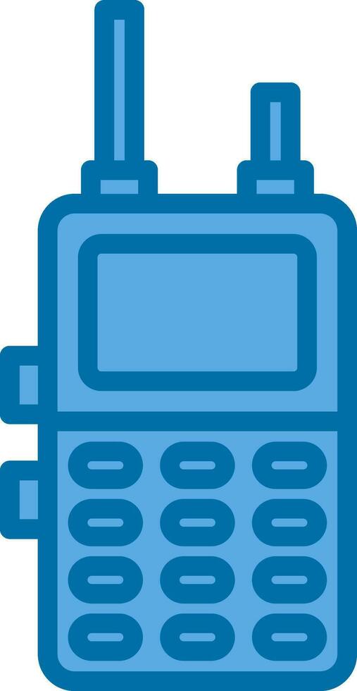 Walkie talkie Vector Icon Design