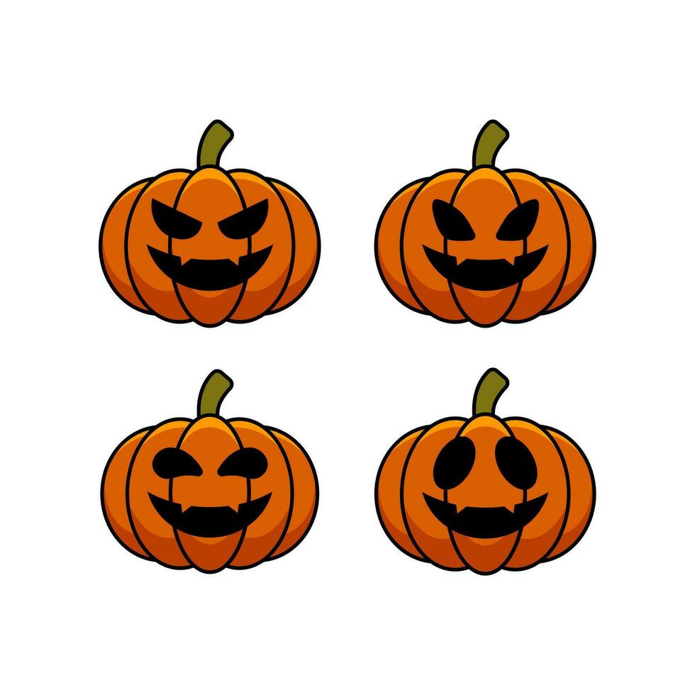 calabaza Víspera de Todos los Santos gratis vector