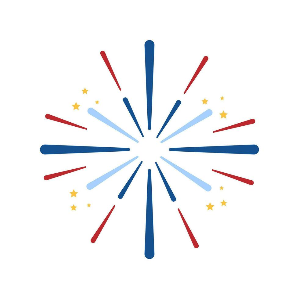 Fireworks New Year Vector Element , party and Festival
