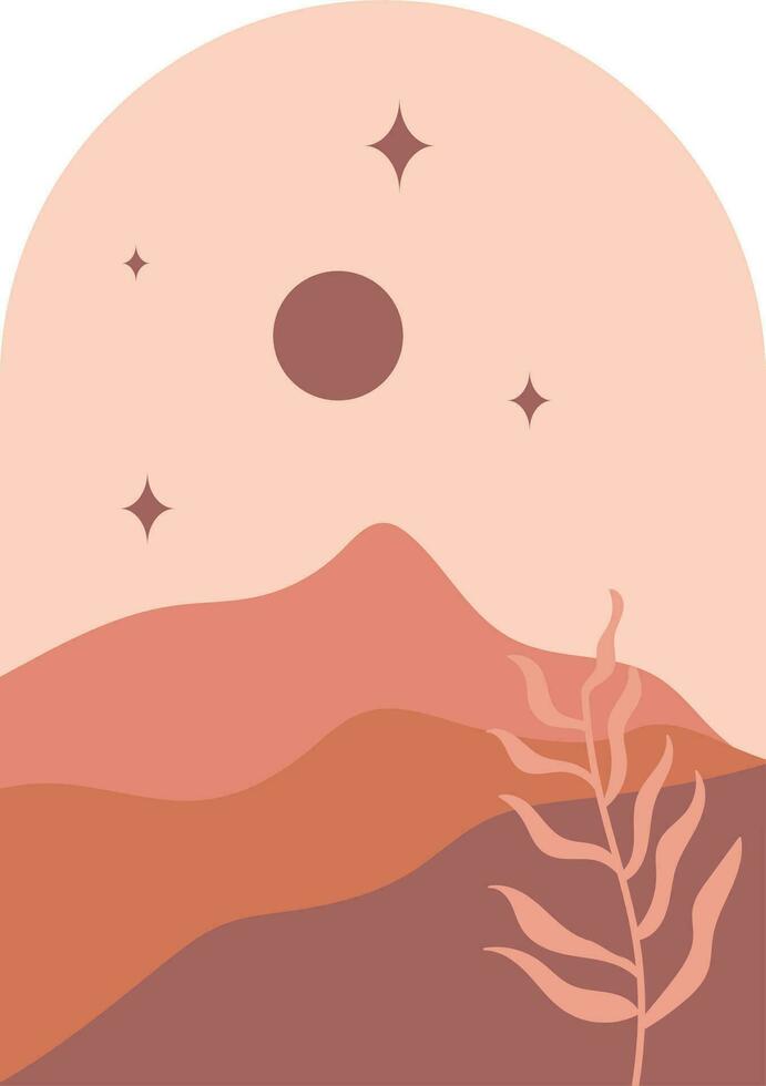 Landscape Nature Background Illustration Vector