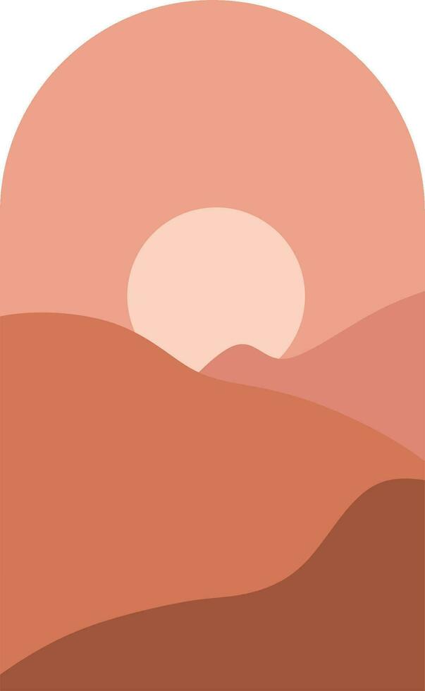 Landscape Nature Background Illustration Vector