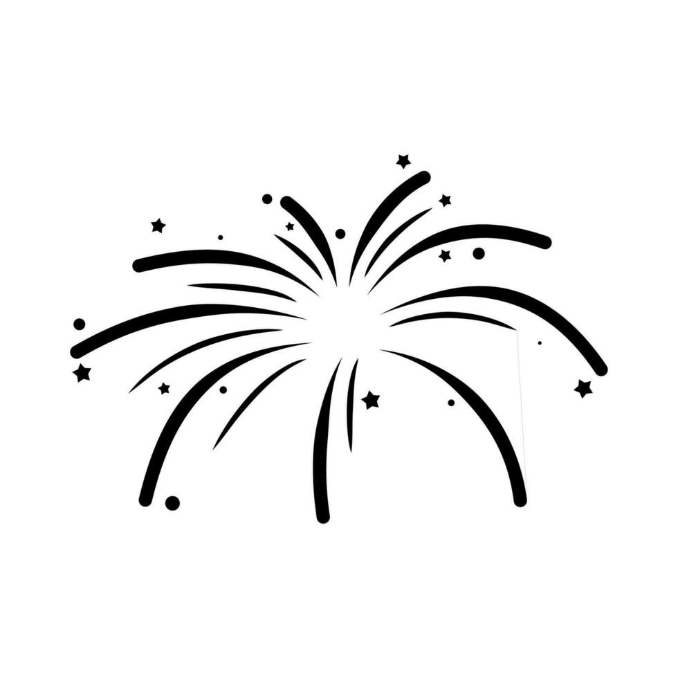 Fireworks New Year Vector Element , party and Festival