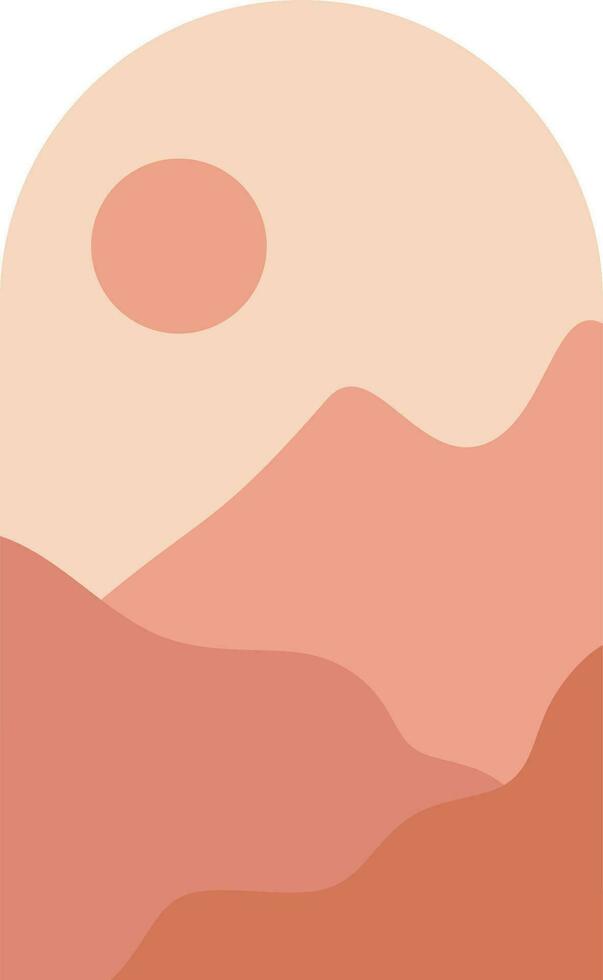 Landscape Nature Background Illustration Vector