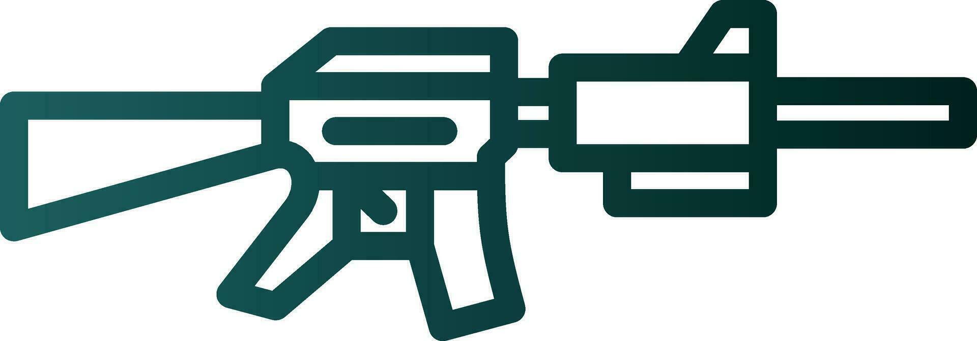 Rifle Vector Icon Design