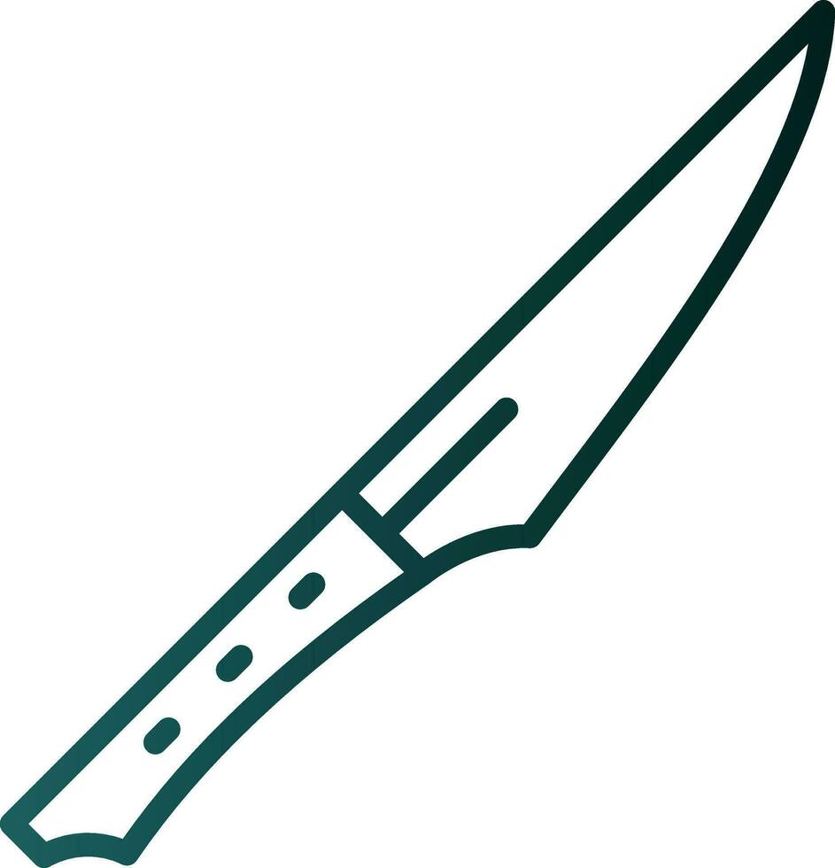 Boning knife Vector Icon Design