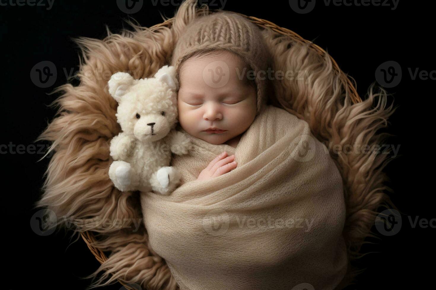 NewBorn Photography AI generated photo