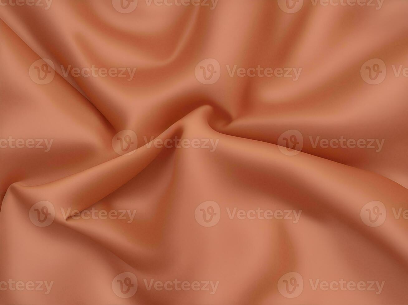 Smooth elegant brown silk or satin texture can use as abstract background. Luxurious background designAI generated photo