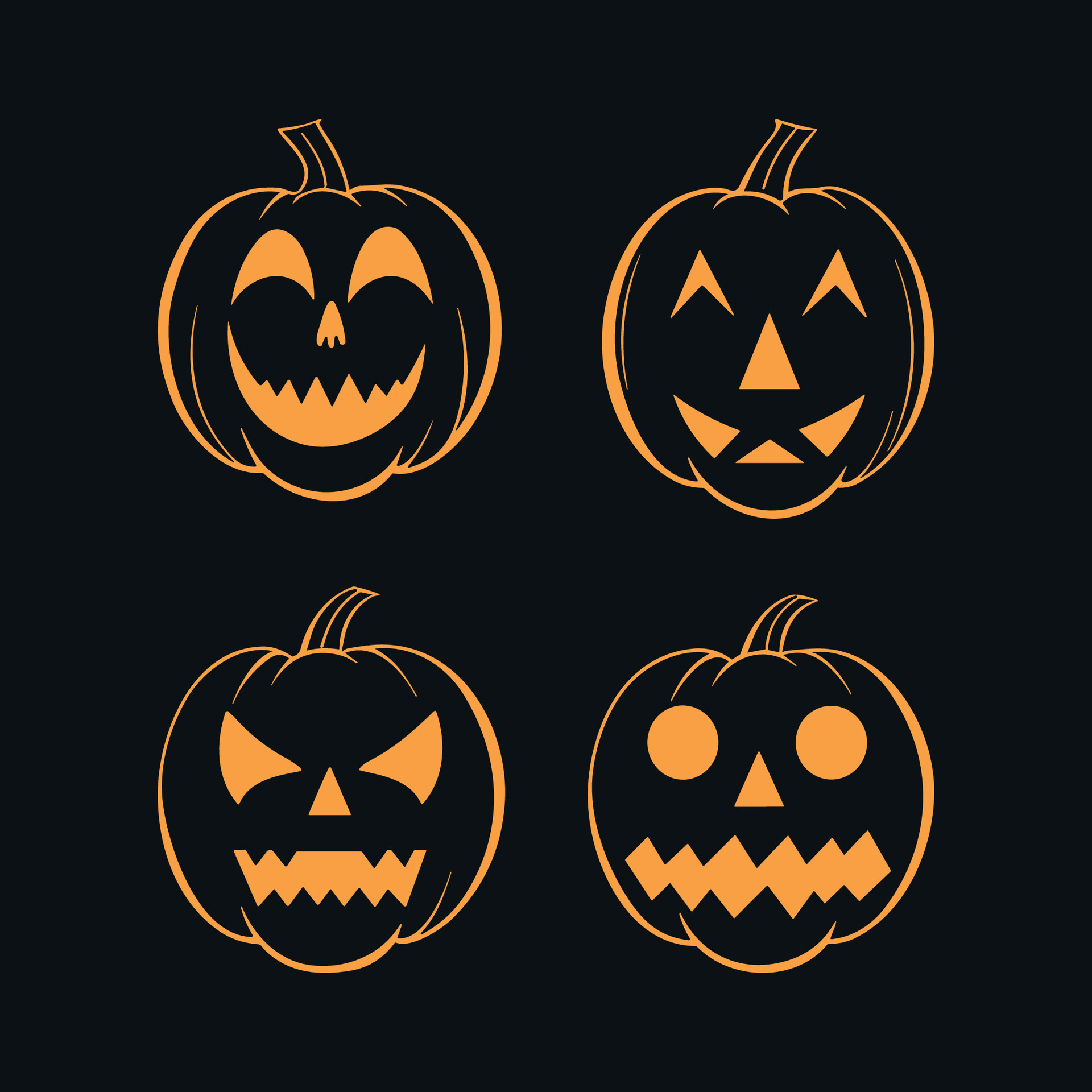 Vector Halloween vector art pumpkin. 29101553 Vector Art at Vecteezy