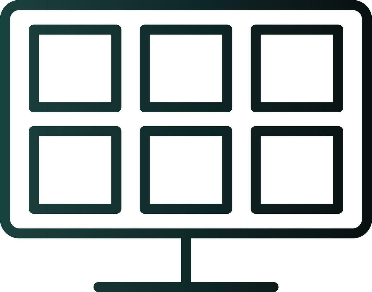 Screen Vector Icon Design