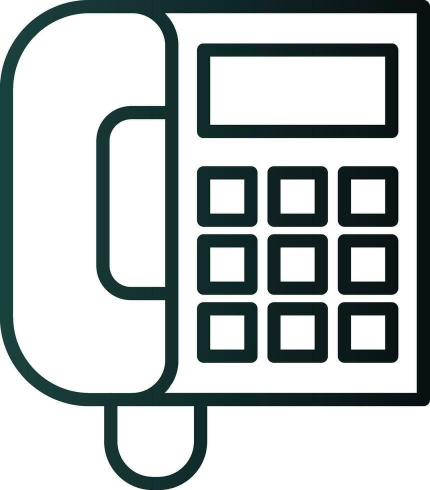 Telephone Vector Icon Design