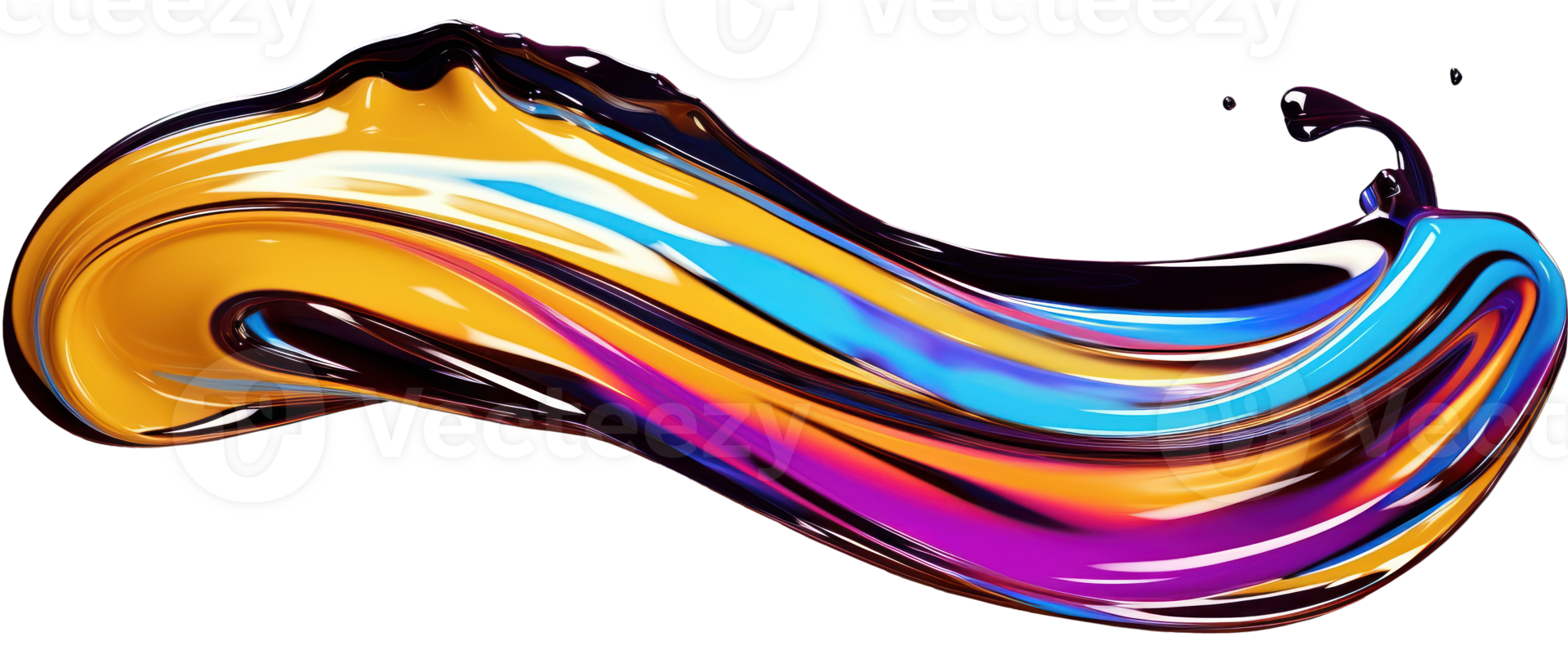 AI Generative. Colorful paint splash. Isolated design element. multicolors paint splashing explosion in the air. Splash of colors paint in the air, multicolors paint splashing explosion in the air png