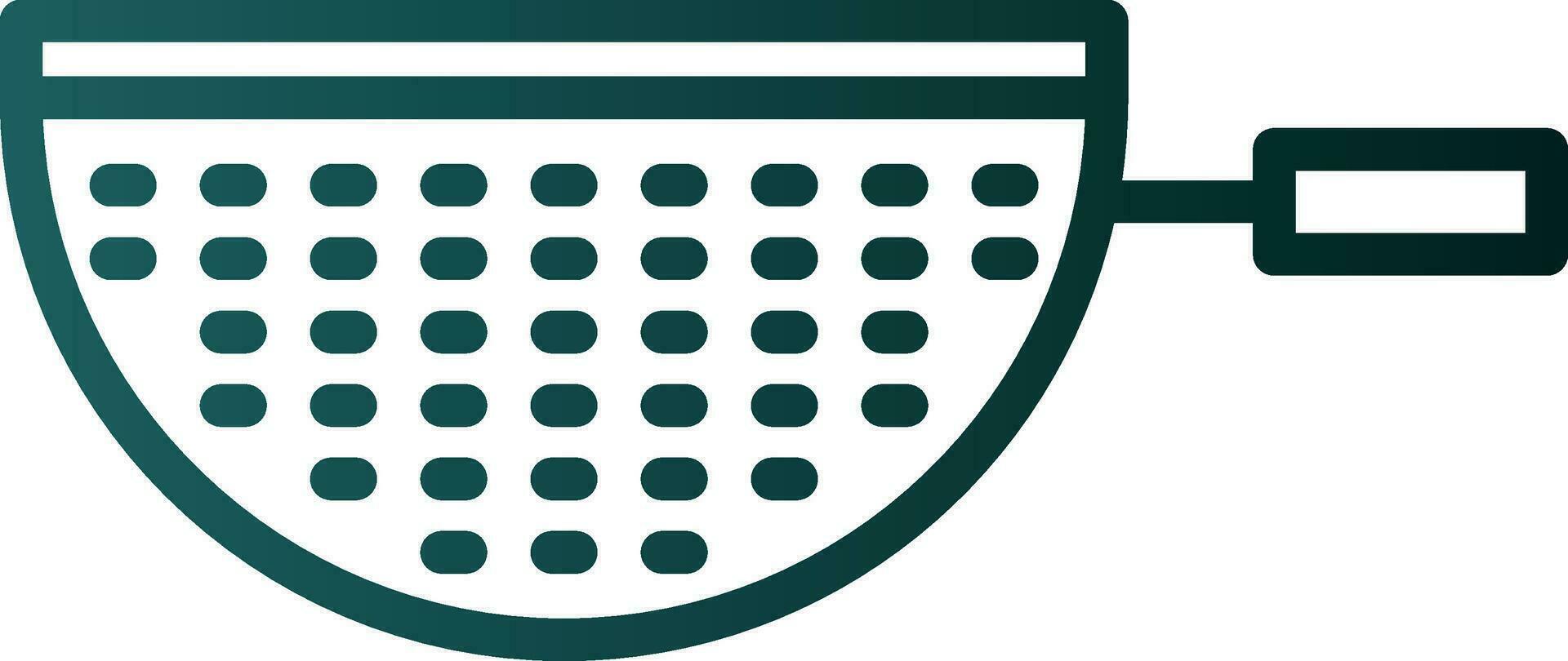 Strainer Vector Icon Design