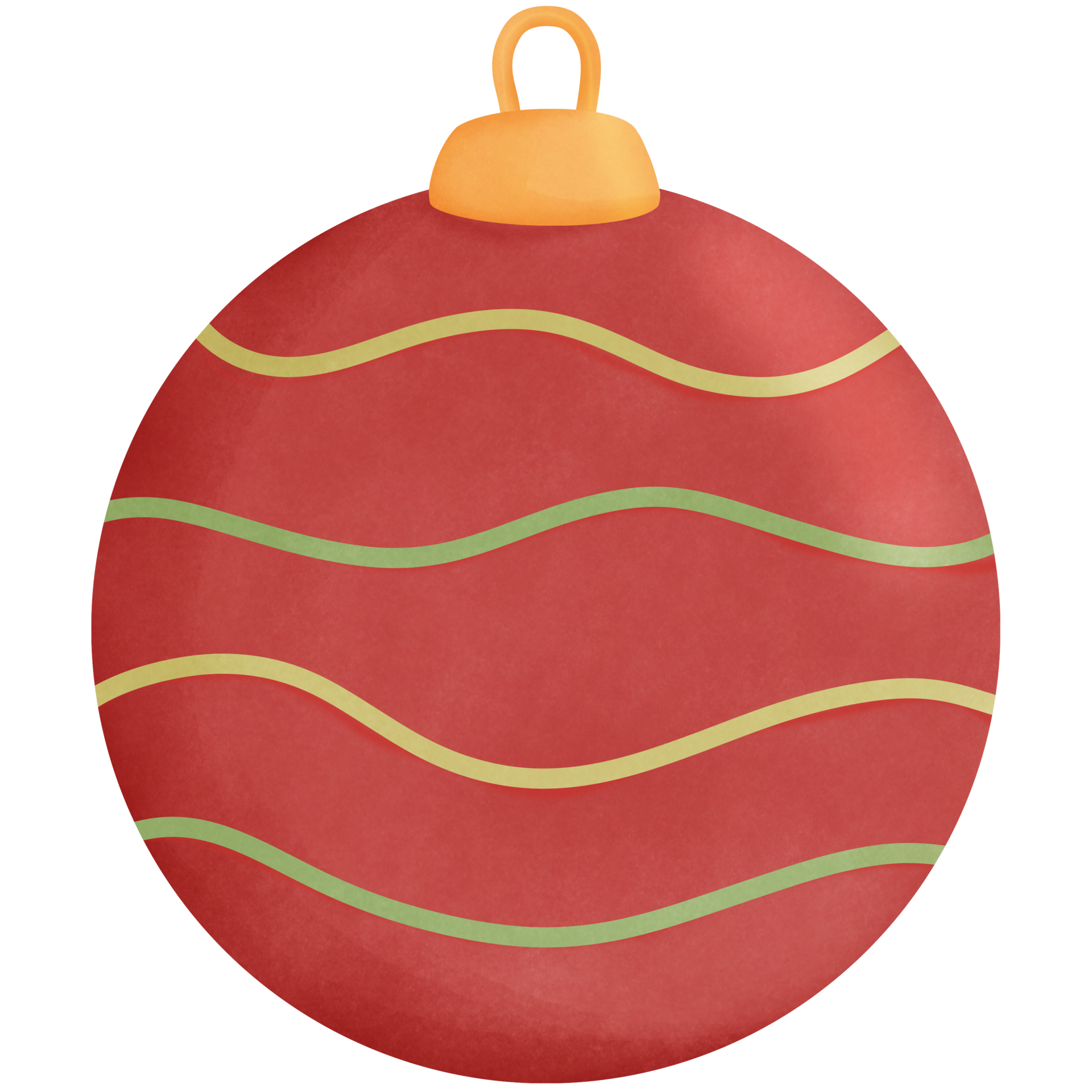 Watercolor christmas decoration items 29102517 png