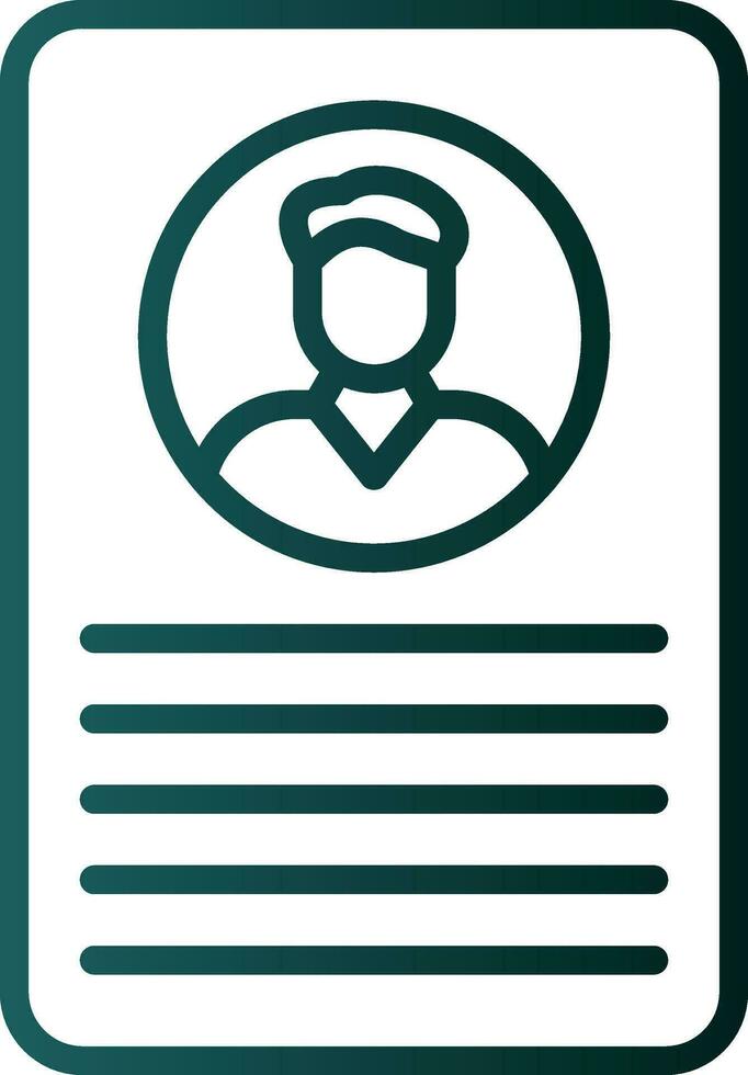 Profile Vector Icon Design